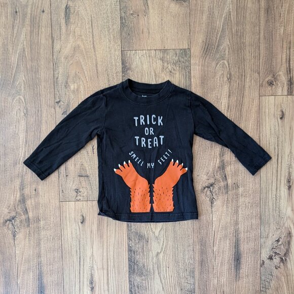 Carter's Halloween "Smell My Feet" Long sleeve Tee - Picture 1 of 6